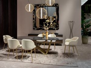 TENSO ORIONE COUTURE, Elegant dining table
