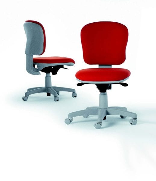 14878 Lady, Padded task chair, adjustable