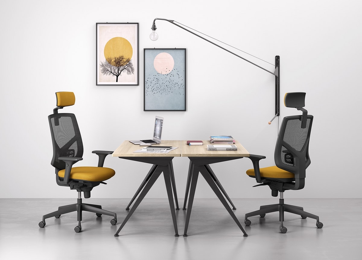 Active, Task chair, with youthful and dynamic lines