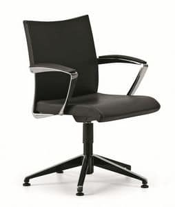 AVIA 4104, Office chair, 5-star base with feet, with armrests