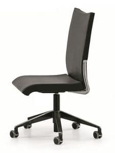 AVIA 4200, Operational office chair, upholstered shell, with castors