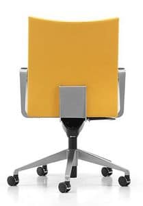 AVIAMID 3544, Operational office chair, upholstered seat and back