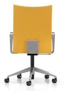 AVIAMID 3554, Padded office chair with medium back