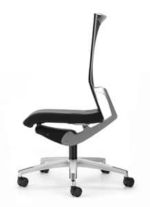 AVIANET 3610, Task chair with 5-star base with castors, for office