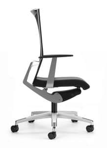 AVIANET 3612, Office chair, with wheels and lumbar support