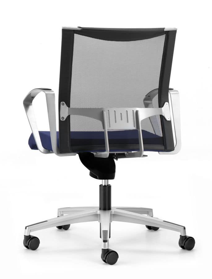 AVIANET 3654, Operational office chair, with wheels and mesh backrest