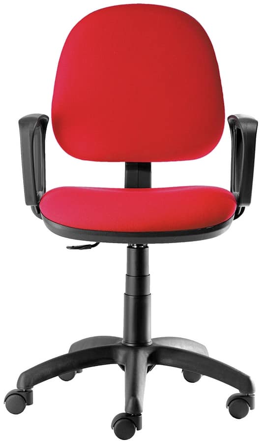 Desk Chair With Castors And Manual Adjustments Idfdesign