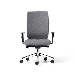 Goal upholstered, Chair with headrest for office, shifter mechanism