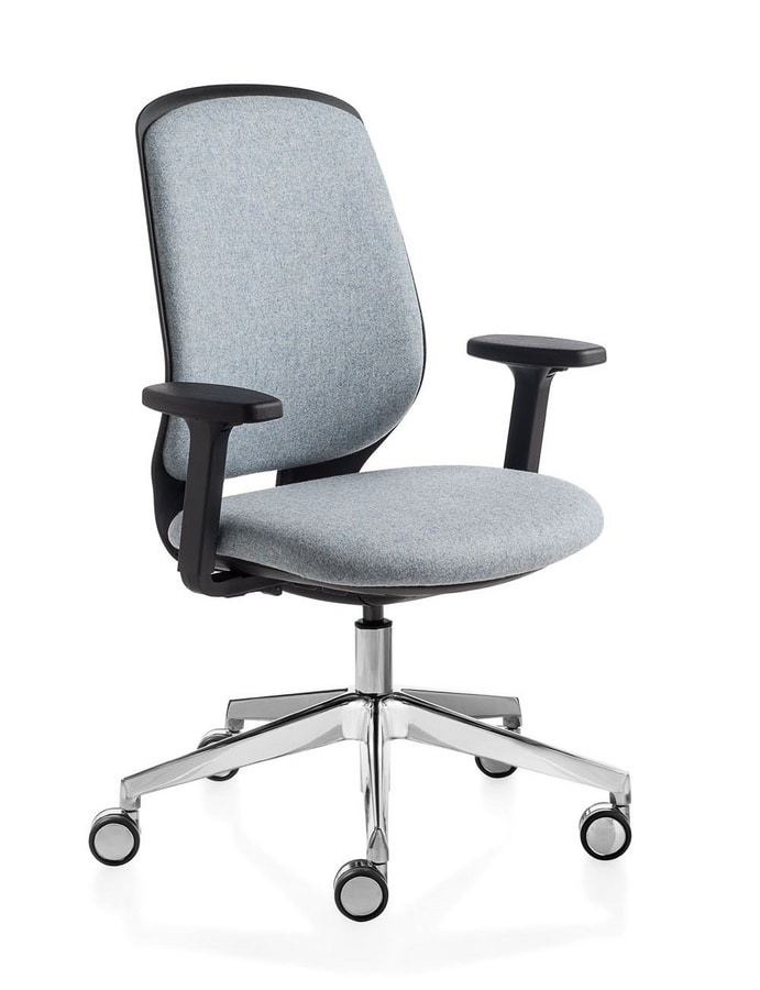 Key Smart Advanced, Office chair with padded back
