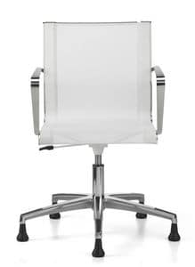KEYNET 3102, Office swivel chair, aluminum base with feet