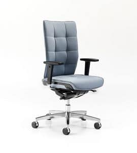Modo task, Ergonomic task chair, armrests, swivel, for office