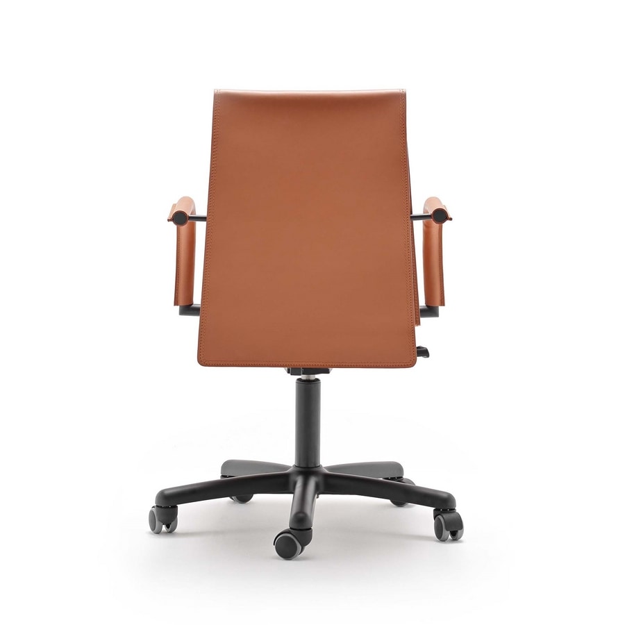 Relaix ABW, Office chair entirely covered in leather
