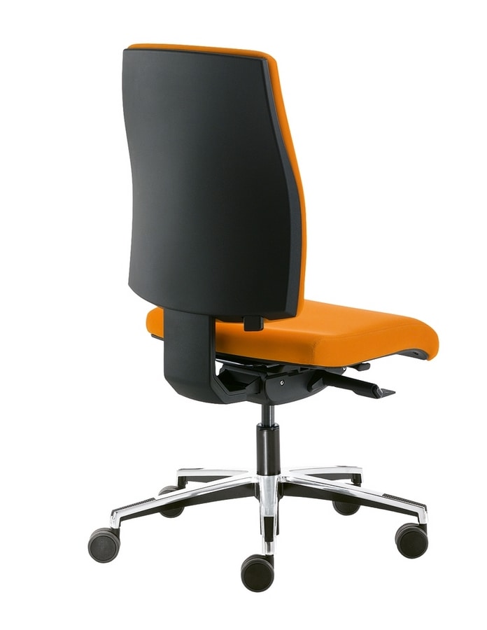 Sax 8, Office chair with adjustable lumbar band