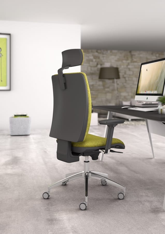 Sprint X with headrest, Task chair with headrest