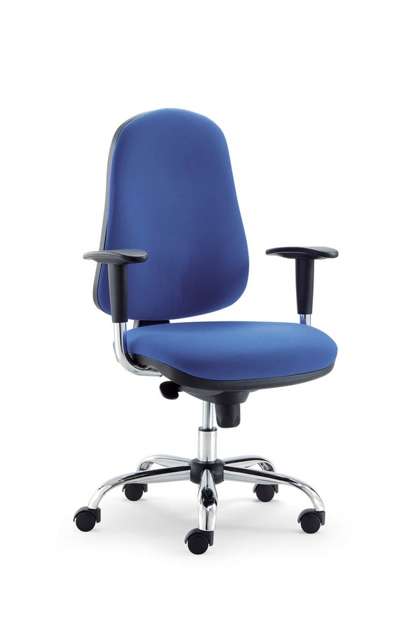 UF 341, Task chair with wheels, for office and call center