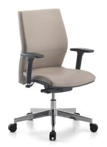 Venus Soft 02, Task chair with armrests for office