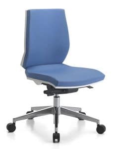 Venus WH 02, Task chair with wheels, for office