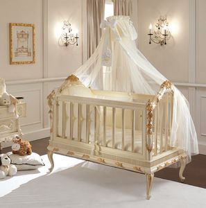 Honey baby cot, Luxurious classic style baby cot