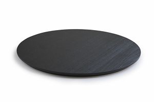 ART. 0098-5 AKY CONTRACT ROUND, Round top for design coffee table with beveled edge
