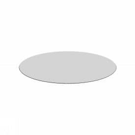 Tolup P70064/74/84BI Table top, Top for coffee table, round laminate