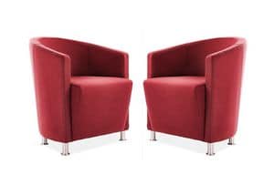 Axel 01, Upholstered and padded tub chair