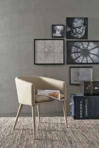 BALTIMORA PT600, Modern armchair ideal for bars and apartments