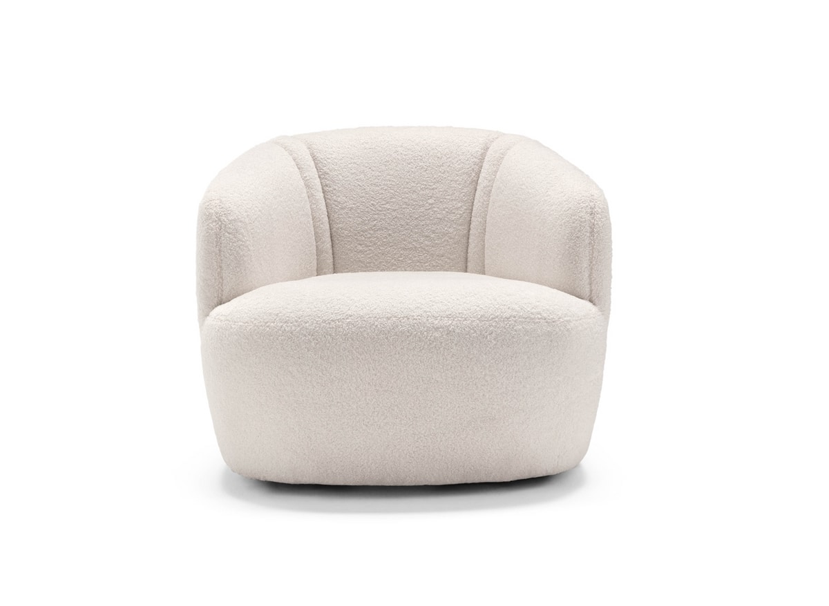 Ember, Armchair with soft shapes