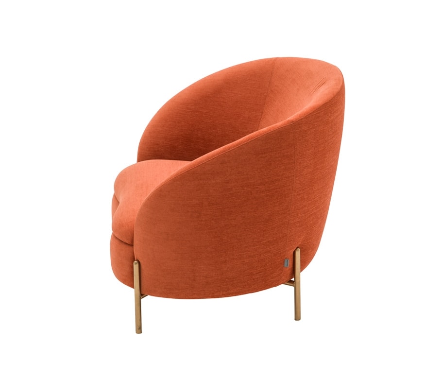 Euforia Air 05368, Armchair with soft shapes