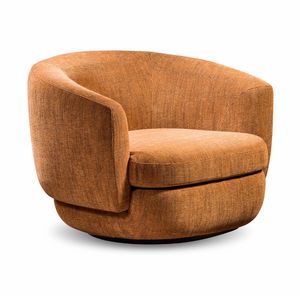 Gabrielle, Swivel upholstered armchair