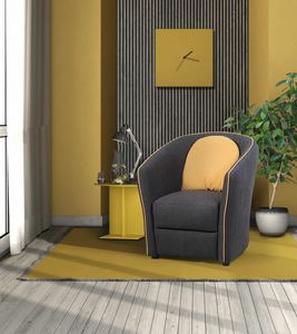 Klic, Modern armchair, fixed or swivel