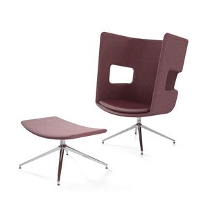 Zeus 1, Armchair with high back for waiting room