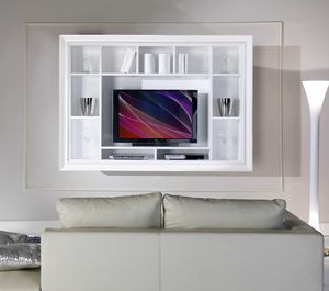 Allegra Living wall unit, Hanging cabinet for living room