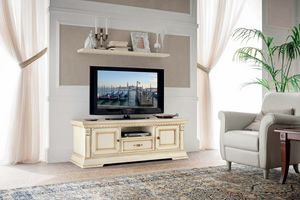 Art. 71CIBO02, Classic style TV stand in wood