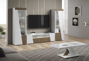 Etna tv stand, Low TV cabinet with a modern design