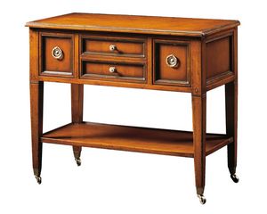 Eugenio FA.0150, TV stand with four drawers and wheels
