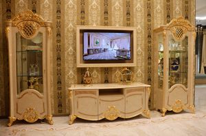 Isabelle TV composition, TV cabinet for luxurious living room