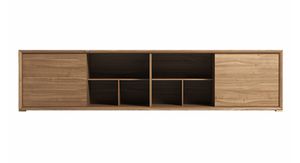Kenton tv cabinet, TV cabinet with doors and a shelf