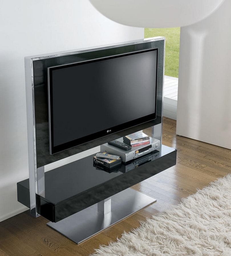 TECNO, Swivel TV stand, equipped with drawer