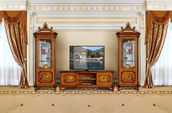 TV cabinet 1309, TV cabinet, Chinese style of luxury