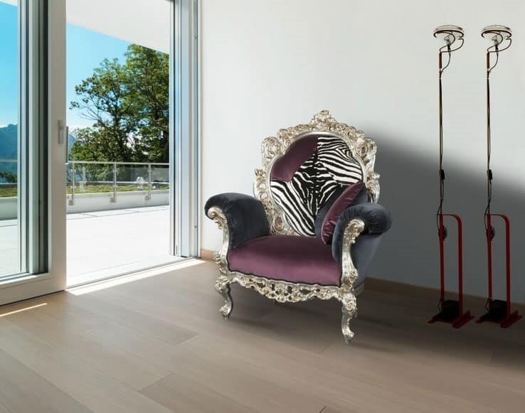 Firenze Animalier, Classic alternative armchair ideal for modern