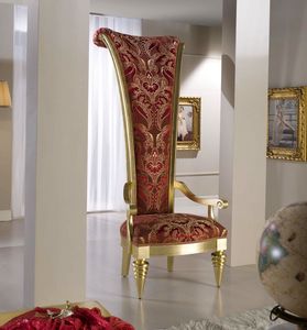 BS400A - Throne, Throne with high back