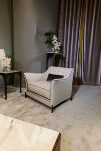 EGEA Poltrona, Armchair for living rooms of luxurious villas