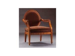 EGO armchair 8237A, Antique style armchairs Office waiting area