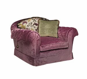 Elegance Grand Sof� armchair, Classical armchair with goose feather seating cushions