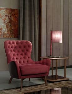 Elisabeth, Armchair with a contemporary classic design