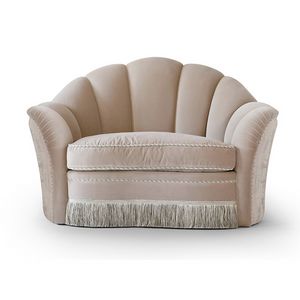 FLORA / armchair, Armchair with spacious seat