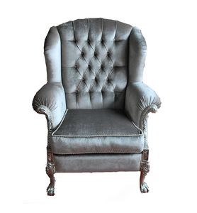 Kioto capitonn�, Outlet armchair in classic style