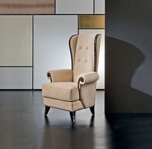 Mikado MK158, Classic bergere armchair with high backrest