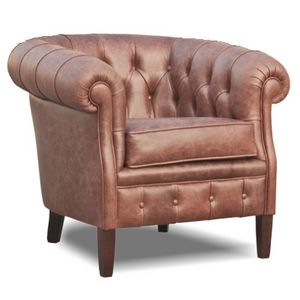 Rachele, Armchair for living room, with classic style