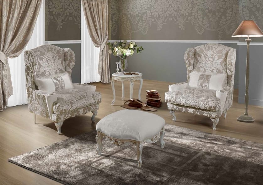 TIFFANY, Very elegant bergere armchair